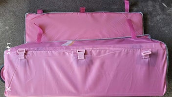 Listing 6 of 7 for Pink Portacot and Mattress