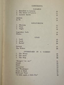 Listing 9 of 20 for Lazarus And Other Poems Ruth Gilbert. Illustrated E. Mervyn Taylor
