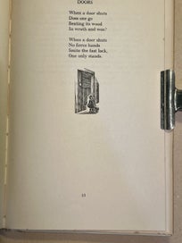 Listing 18 of 20 for Lazarus And Other Poems Ruth Gilbert. Illustrated E. Mervyn Taylor
