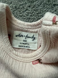 Listing 3 of 4 for Wilson and Frenchy Strawberry Kisses ruffle top (0-3m)