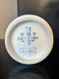Listing 5 of 12 for Gorgeous Crown Lynn Hand Potted Vase - Rare!!