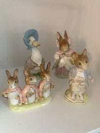 Listing 2 of 20 for 4 x Beatrix Potter by F. Warne & Co Beswick England figurines