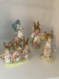 Listing 3 of 20 for 4 x Beatrix Potter by F. Warne & Co Beswick England figurines