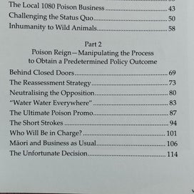 Listing 7 of 14 for The Killing Nation: New Zealand's State-Sponsored Addiction to Poison 1080 book