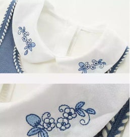 Listing 4 of 4 for Vintage Newborn Baby Girl Gift Basket | Beautifully Packaged & Ready to Gift