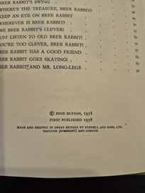 Listing 2 of 3 for Enid Blyton Brer Rabbit Book