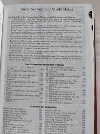 Listing 4 of 20 for The Prophecy Study Bible