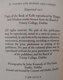 Listing 6 of 16 for The Book of Kells (facsimile)