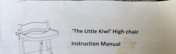 Listing 4 of 4 for Little Kiwi Highchair