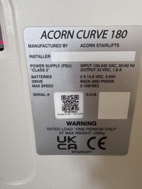 Listing 6 of 7 for Acorn 180 Stairlift - excellent condition, as new