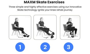 Listing 4 of 8 for MAXM Skate - Total knee rehab device