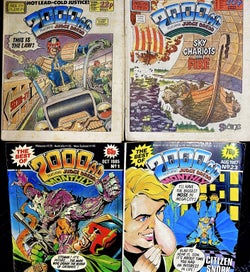 Listing 1 of 1 for 2000AD Comic Vintage Bundle inc Monthly No.1 (1985)