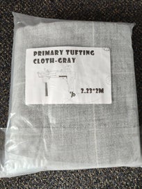 Listing 4 of 4 for Primary grey tufting cloth