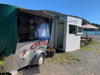 Coffee Cart/Caravan and Ice Cream Shed Okiwi Bay Marlborough