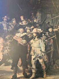 Listing 2 of 4 for Rembrandts 'The night watch' print