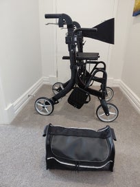 Listing 5 of 9 for Newmarket 2-in-1 Walker/Wheelchair - NEAR NEW