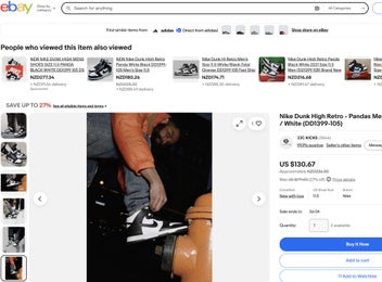 Listing 14 of 19 for NIKE DUNK HI RETRO MEN'S SHOES BRAND NEW BOXED 30% OFF "BIG SALE" SIZE 11 $139