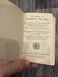 Listing 6 of 10 for Vintage Miniature Book of Common Prayer – Church of England – Gilt Edges