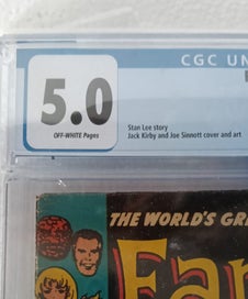 Listing 2 of 3 for CGC Graded 5.0 Fantastic Four #49