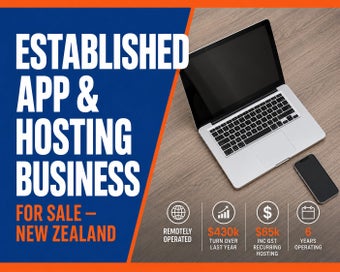 Established App Development &amp; Hosting Business + Growth Potential