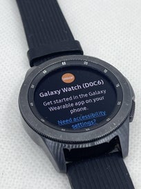 Listing 7 of 18 for Samsung Galaxy Watch SM-R810 42mm Midnight Black Smartwatch