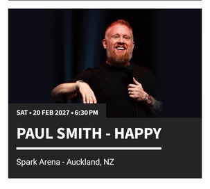 Listing 1 of 1 for Paul Smith ticket x3