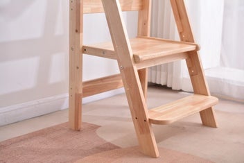 Listing 4 of 11 for Solid Wood Foldable Learning Tower – 3 Adjustable Heights