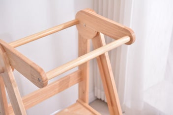 Listing 8 of 11 for Solid Wood Foldable Learning Tower – 3 Adjustable Heights