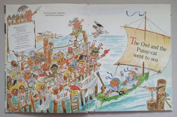 Listing 3 of 8 for Edward Lear: The OWL and the PUSSY-CAT (ills Paul Galdone, hbk, 1988)