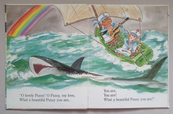 Listing 5 of 8 for Edward Lear: The OWL and the PUSSY-CAT (ills Paul Galdone, hbk, 1988)