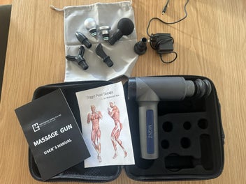 Listing 1 of 7 for Massage gun with attachments