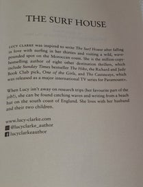 Listing 2 of 9 for THE SURF HOUSE * PUB 2025 BY LUCY CLARKE AUTHOR OF THE HIKE