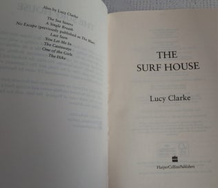 Listing 3 of 9 for THE SURF HOUSE * PUB 2025 BY LUCY CLARKE AUTHOR OF THE HIKE