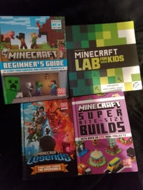 Listing 1 of 15 for Minecraft books Set of 4