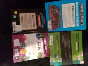 Listing 2 of 15 for Minecraft books Set of 4