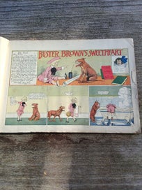 Listing 3 of 12 for A beautiful Antique children's book Buster Brown's Antics 1905