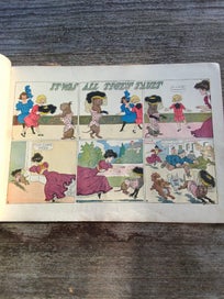 Listing 9 of 12 for A beautiful Antique children's book Buster Brown's Antics 1905
