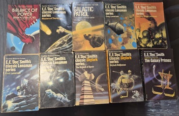 Listing 2 of 5 for Vintage E.E. "Doc" Smith Science Fiction Collection – 19 Paperback Books