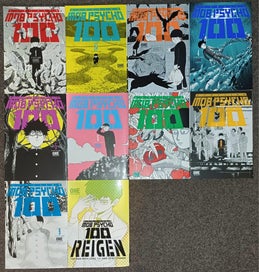 Listing 2 of 2 for Mob Psycho 100 Manga Volumes 1-9 + Side Story