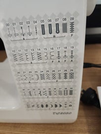 Listing 15 of 17 for JANOME sewing machine DC2050 like new
