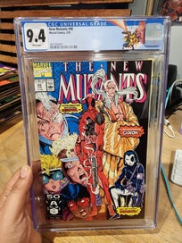Listing 1 of 4 for New Mutants #98 (1991) CGC 9.4 - 1st Appearance of Deadpool Marvel Comics Key