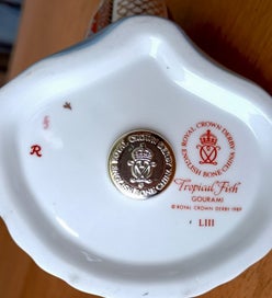 Listing 3 of 3 for Royal Crown Derby Tropical Fish
