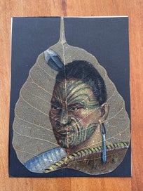 Listing 4 of 7 for Māori Warrior oil paintings