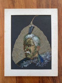 Listing 7 of 7 for Māori Warrior oil paintings