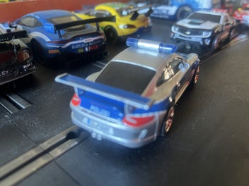 Listing 2 of 4 for Carerra go 1/43 Porsche police slot car