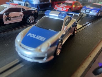 Listing 3 of 4 for Carerra go 1/43 Porsche police slot car