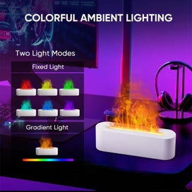 Listing 7 of 8 for INFRARED SAUNA 2- PERSON + FREE GIFT-ESSENTIAL OIL FLAME SIMULATION