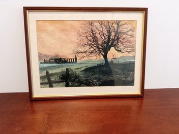 Listing 2 of 15 for 3 Vintage Paintings of Yorkshire Scenery