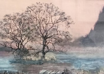 Listing 10 of 15 for 3 Vintage Paintings of Yorkshire Scenery
