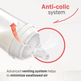 Listing 2 of 10 for 2PK Pigeon Softouch BPP Baby Bottle Teat SS Anti-Colic Peristaltic...